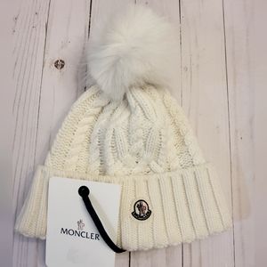 Moncler wool and cashmere beanie